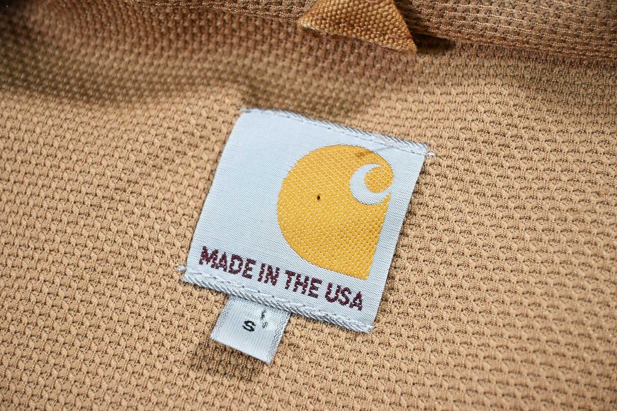 画像6: Used Carhartt Duck Thermal Lined Active Jacket Brown made in USA (6)