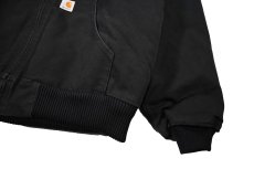 画像4: Used Carhartt Duck Insulated Active Jacket Black made in USA (4)