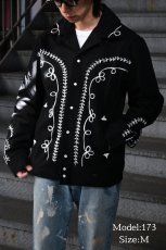 画像7: Rockmount Ranch Wear Vintage Western Bolero Jacket with White Rope Embroidery (7)