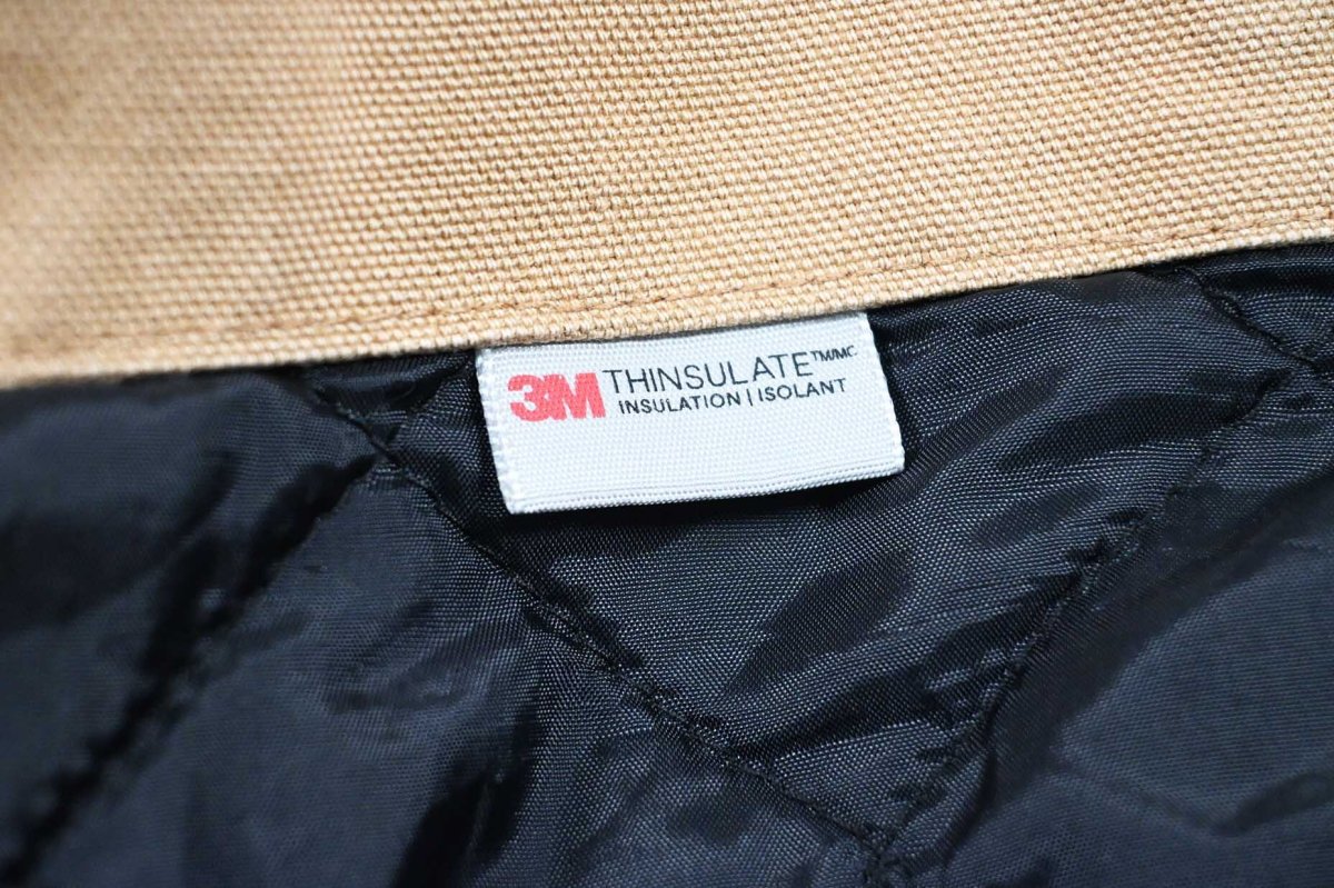 画像6: Used Carhartt Duck Insulated Active Jacket Brown (6)