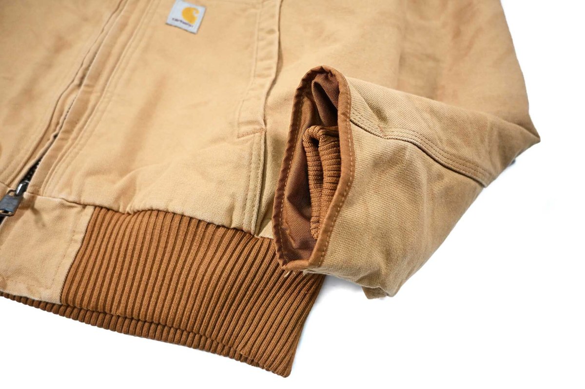 画像4: Used Carhartt Duck Insulated Active Jacket Brown (4)