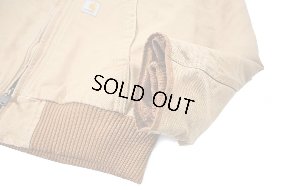 画像4: Used Carhartt Duck Insulated Active Jacket Brown (4)