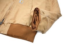 画像4: Used Carhartt Duck Insulated Active Jacket Brown (4)