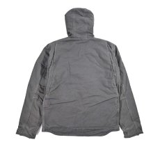 画像2: Used Carhartt Washed Duck Sherpa Lined Jacket Gravel (2)