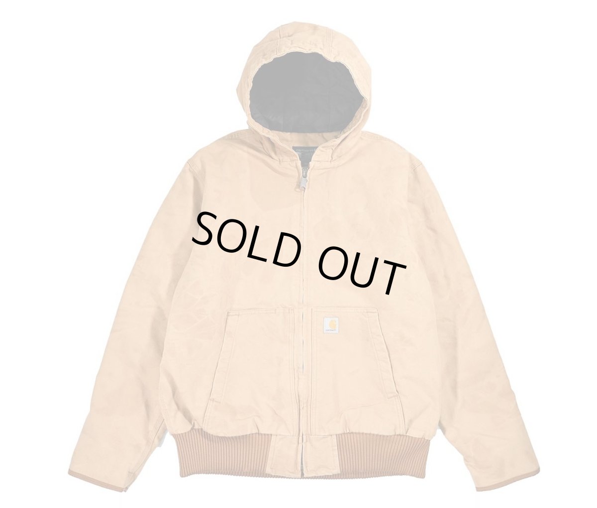 画像1: Used Carhartt Duck Insulated Active Jacket Brown (1)