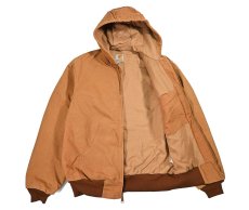 画像5: Used Carhartt Duck Thermal Lined Active Jacket Brown made in USA (5)