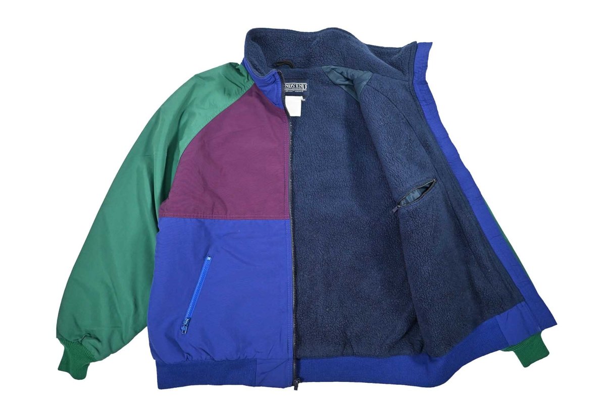 画像4: Used Lands' End Shelled Fleece Jacket (4)