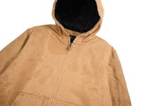 画像3: Used Carhartt Duck Insulated Active Jacket Brown (3)