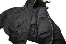 画像5: Deadstock Alpha N-2B Flight Jacket Black made in USA (5)