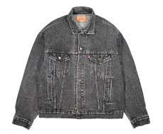 画像1: 80s Used Levi's 70507-4858 Denim Jacket Black made in USA (1)