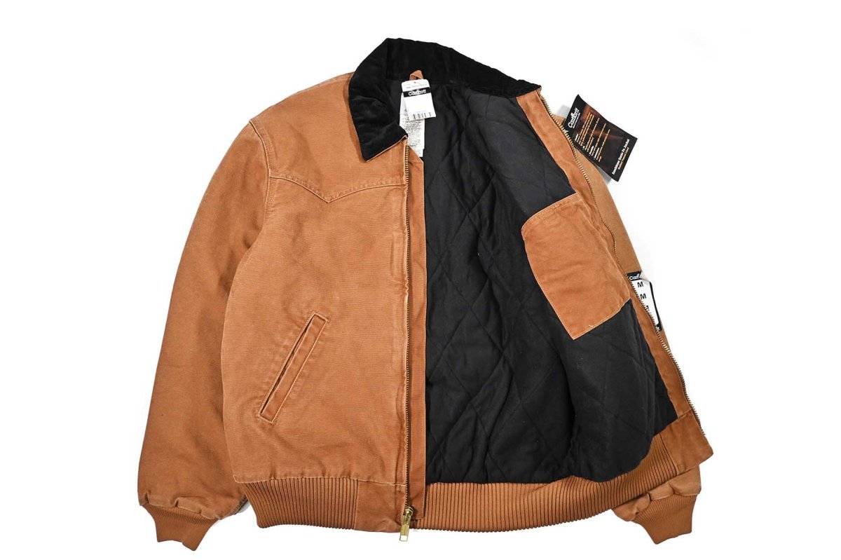 画像5: Deadstock Carhartt Santa Fe Jacket Brown (5)