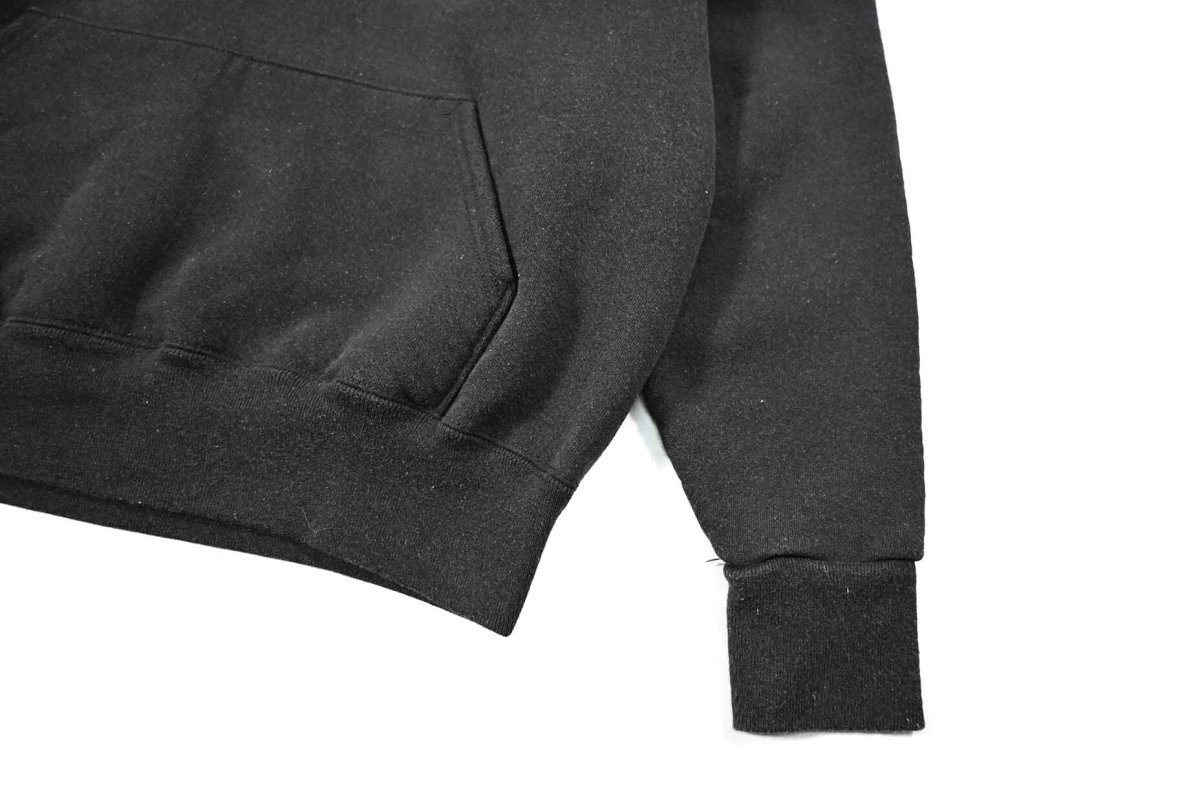 画像3: Deadstock Eagle USA Blank Sweat Hoodie Fade Black made in USA (3)