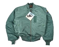画像1: Deadstock Concord MA-1 Flight Jacket Olive made in USA (1)