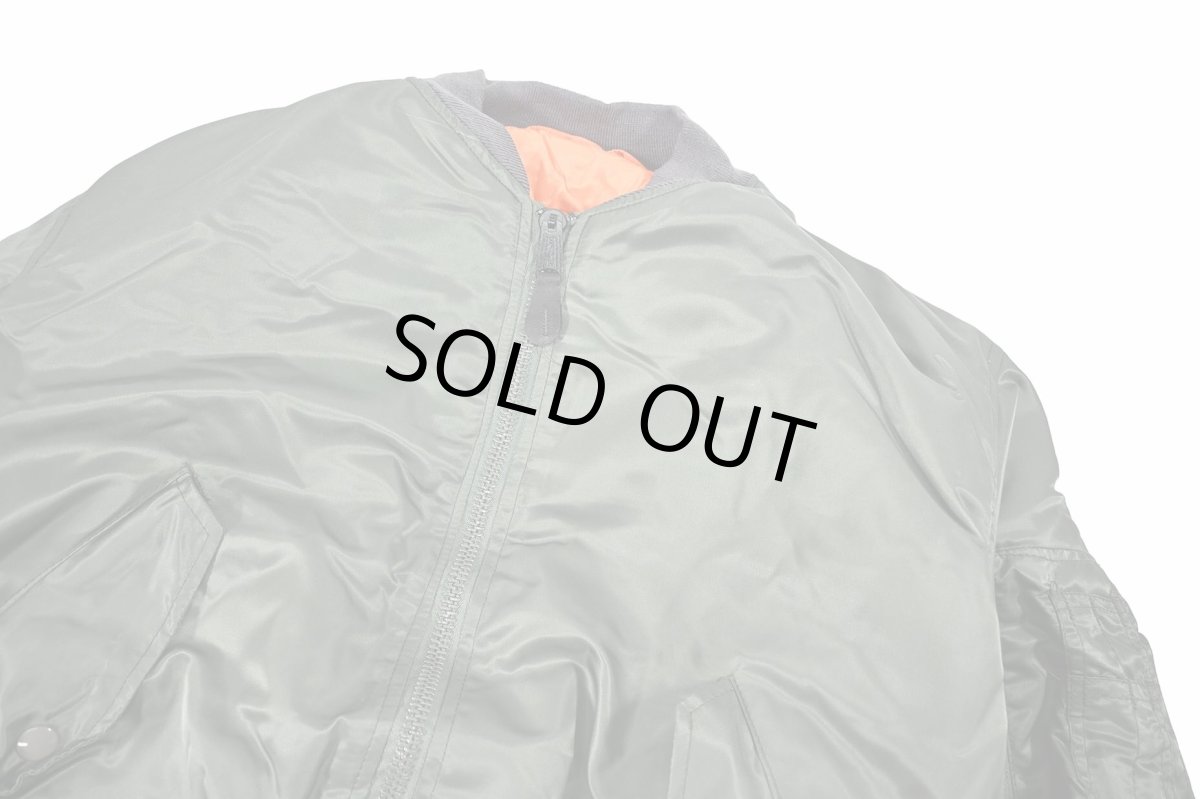 画像2: Deadstock GREENBRIER MA-1 Flight Jacket Olive made in USA (2)