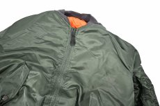 画像2: Deadstock GREENBRIER MA-1 Flight Jacket Olive made in USA (2)
