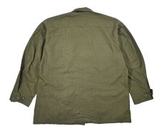 画像2: Used Us Military Ripstop Poplin Jungle Fatigue Jacket (2)