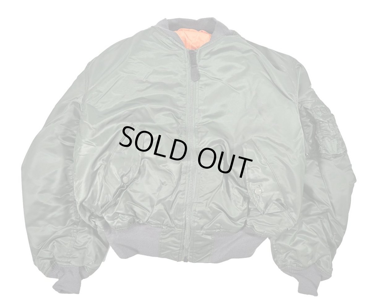 画像1: Deadstock GREENBRIER MA-1 Flight Jacket Olive made in USA (1)