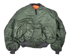 画像1: Deadstock GREENBRIER MA-1 Flight Jacket Olive made in USA (1)
