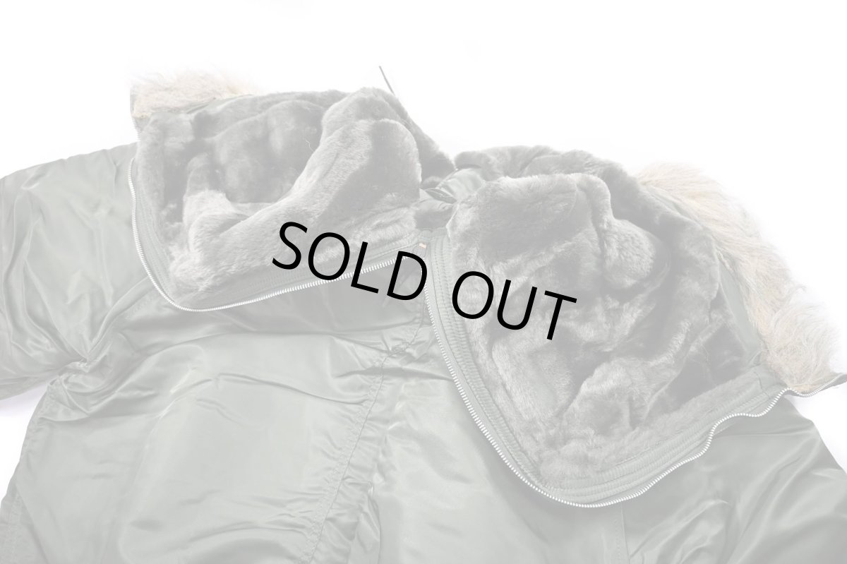 画像7: Deadstock Alpha N-2B Flight Jacket Olive made in USA (7)