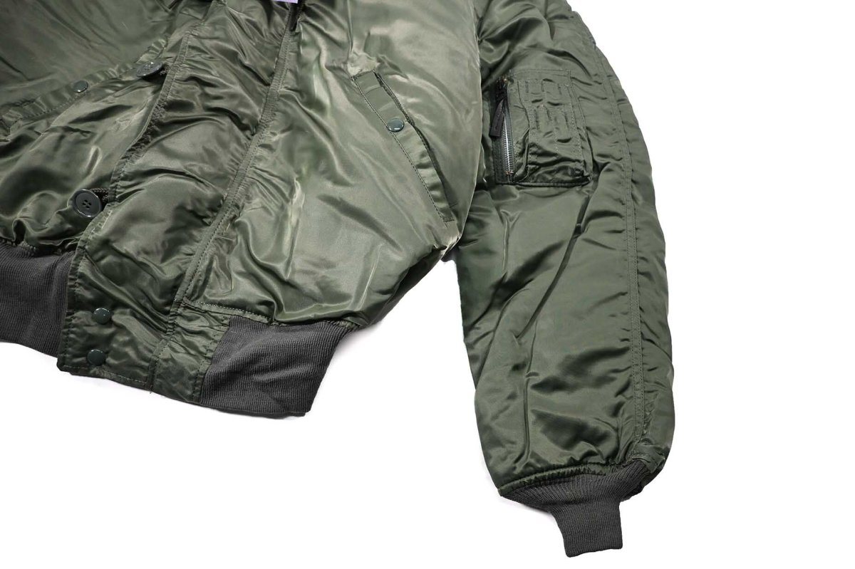 画像3: Deadstock Alpha N-2B Flight Jacket Olive made in USA (3)