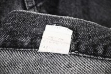 画像7: 80s Used Levi's 70507-4858 Denim Jacket Black made in USA (7)