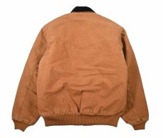 画像2: Deadstock Carhartt Santa Fe Jacket Brown (2)