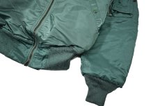 画像3: Deadstock Concord MA-1 Flight Jacket Olive made in USA (3)