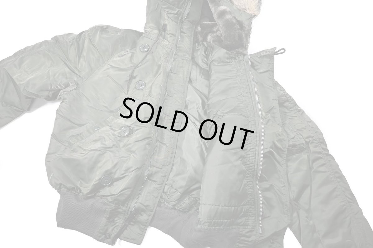 画像5: Deadstock Alpha N-2B Flight Jacket Olive made in USA (5)