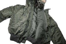 画像5: Deadstock Alpha N-2B Flight Jacket Olive made in USA (5)