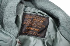 画像5: Deadstock Concord MA-1 Flight Jacket Olive made in USA (5)