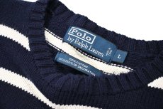 画像4: Used Polo Ralph Lauren Cotton Knit Sweater ラルフローレン (4)