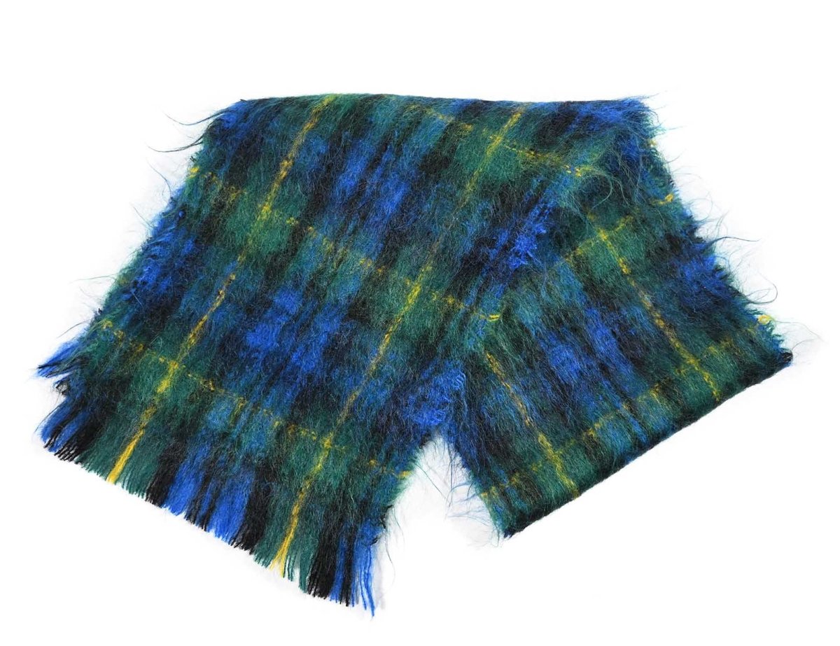 画像1: Deadstock Mohair Scarf (1)