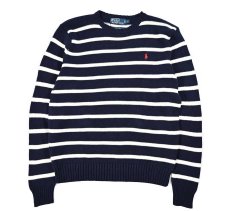 画像1: Used Polo Ralph Lauren Cotton Knit Sweater ラルフローレン (1)