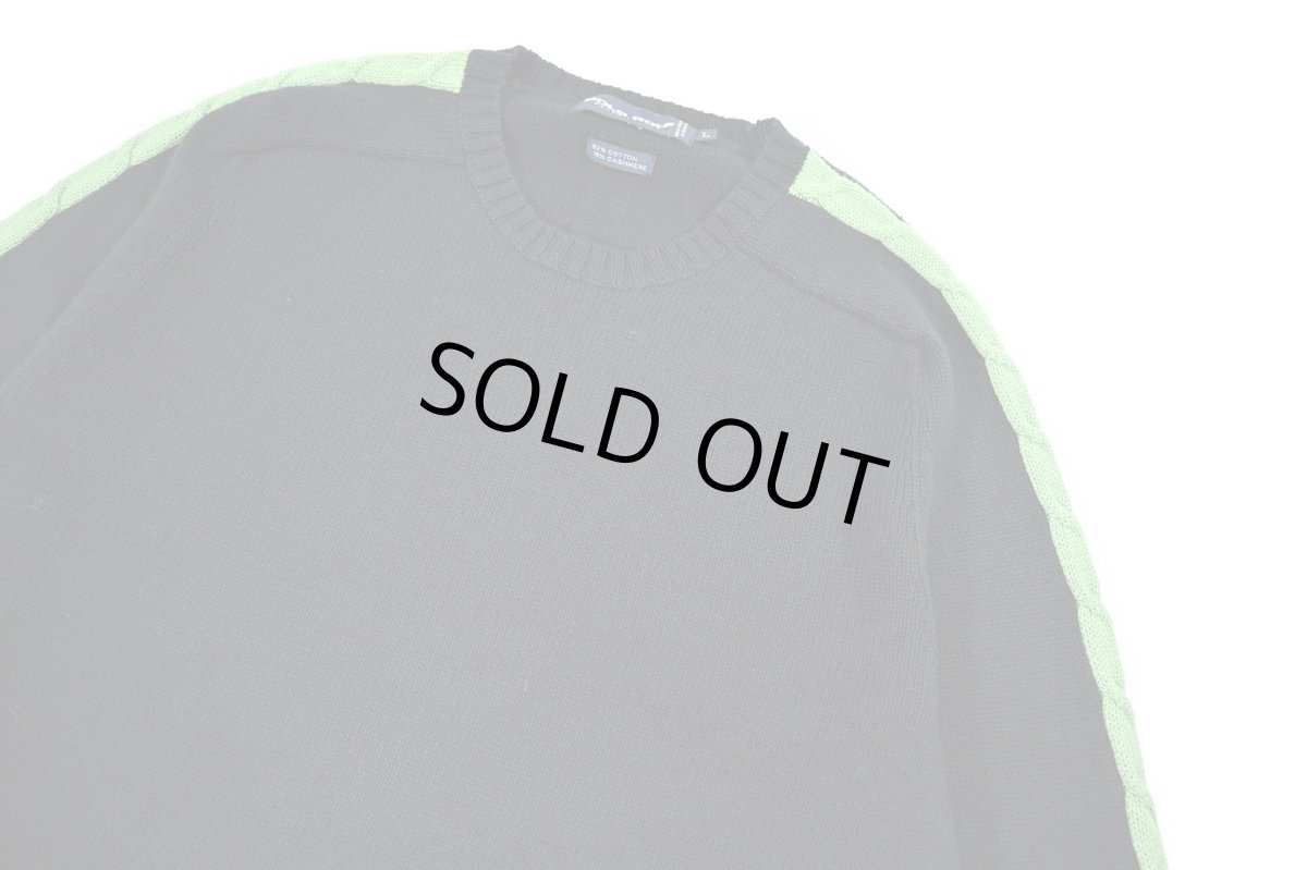 画像2: Used Polo Golf Cotton/Cashmere Knit Sweater ラルフローレン (2)