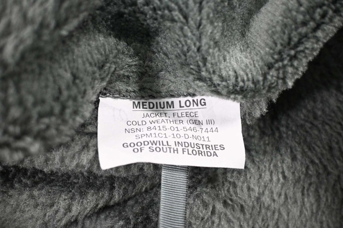 画像4: Used ECWCS Gen3 Fleece Jacket Foliage Green (4)