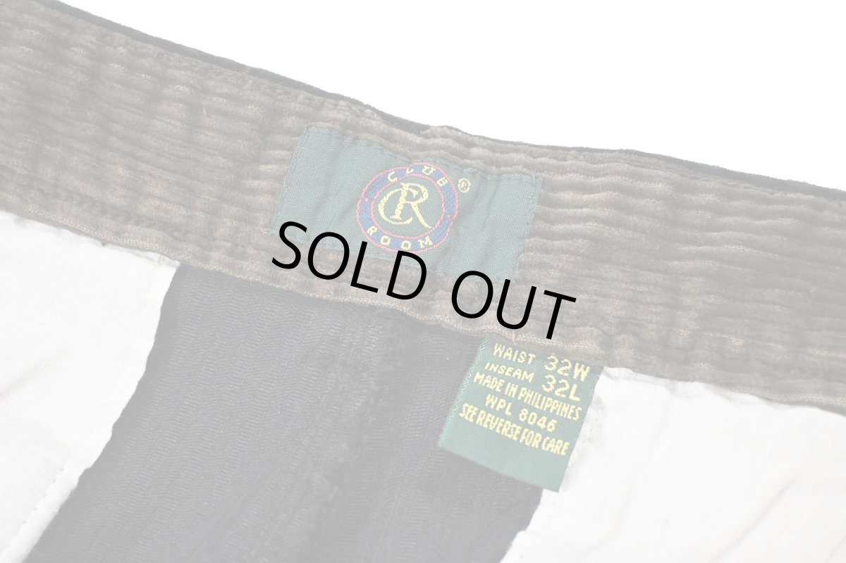 画像6: Used Club Room Corduroy Pants Black (6)