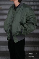 画像6: Deadstock GREENBRIER MA-1 Flight Jacket Olive made in USA (6)
