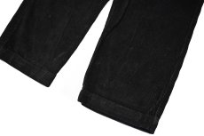 画像3: Used Club Room Corduroy Pants Black (3)