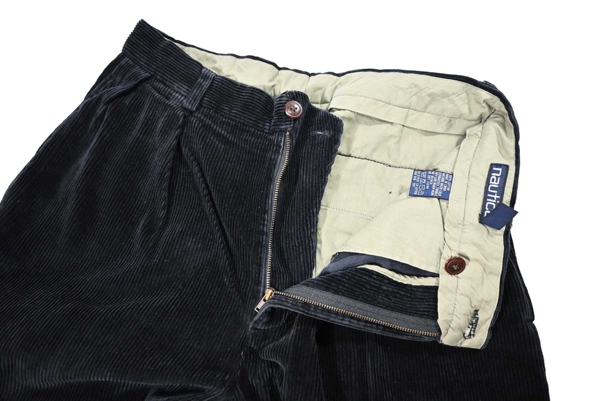 画像5: Used Nautica Corduroy Pants Navy (5)