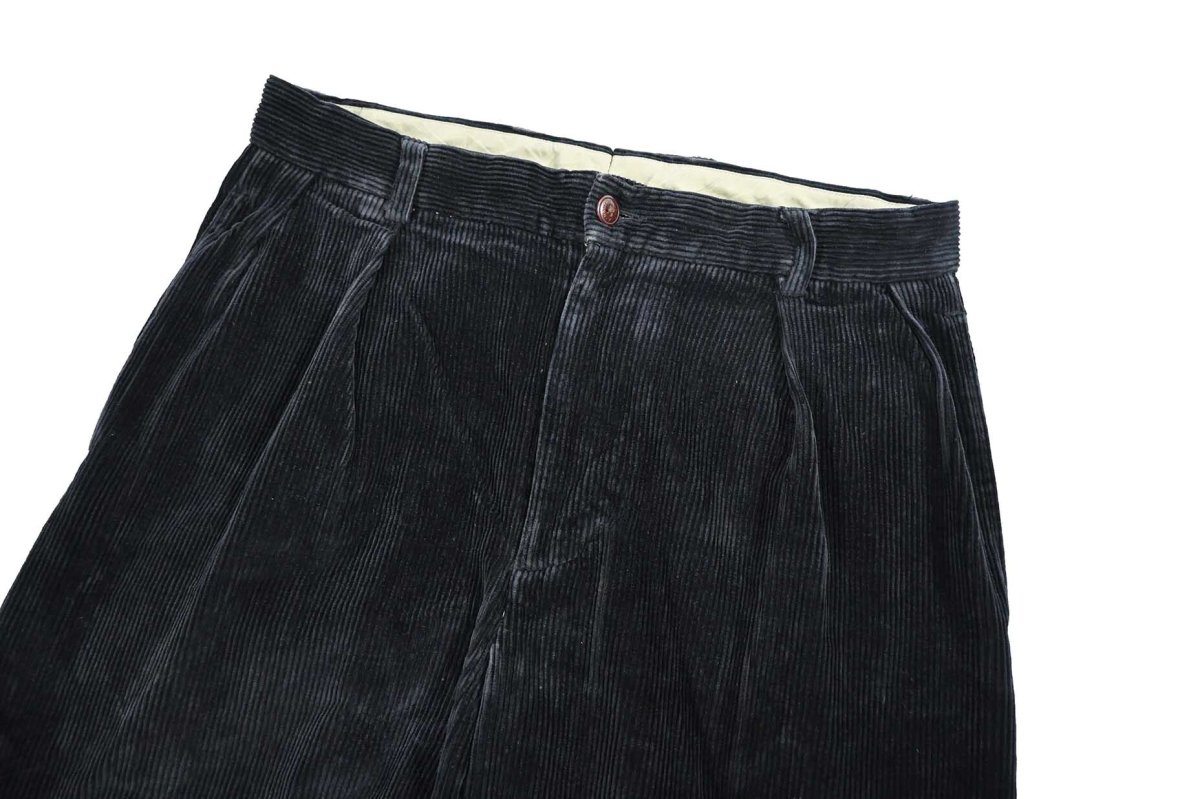 画像2: Used Nautica Corduroy Pants Navy (2)