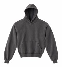 画像1: Los Angeles Apparel 14oz Sweat Hooded Pullover Vintage Black ロサンゼルスアパレル (1)