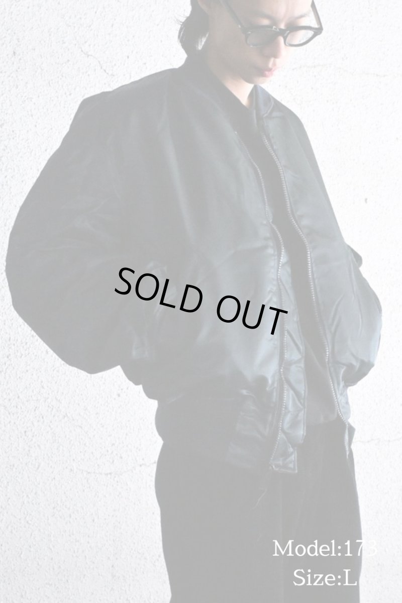 画像7: Deadstock GREENBRIER MA-1 Flight Jacket Navy made in USA (7)