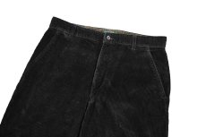 画像2: Used Club Room Corduroy Pants Black (2)