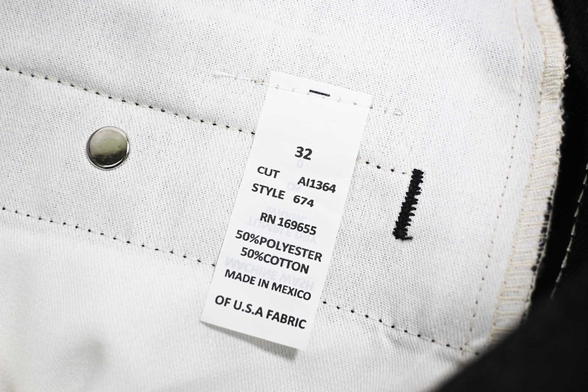 画像6: Ben Davis Gorilla Cut Pants Black (6)