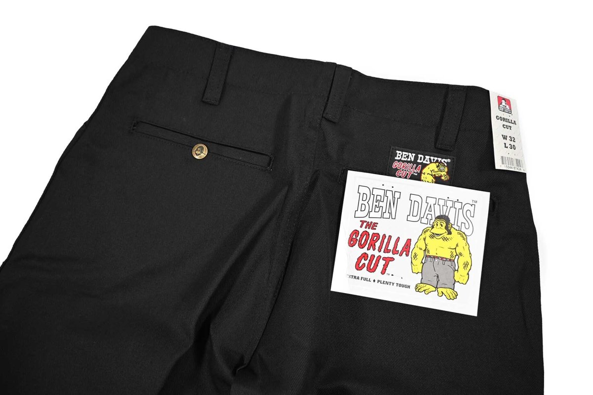 画像4: Ben Davis Gorilla Cut Pants Black (4)