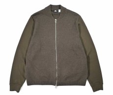 画像1: Used Paul Smith Full Zip Cotton/Wool Knit (1)