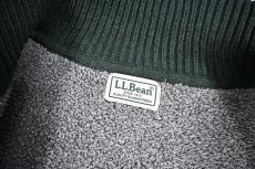 画像5: Used L.L.Bean Fleece Lined Full Zip Cotton Knit (5)