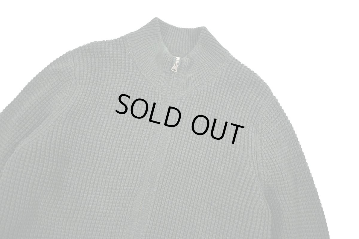 画像2: Used L.L.Bean Fleece Lined Full Zip Cotton Knit (2)