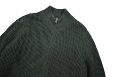画像2: Used L.L.Bean Fleece Lined Full Zip Cotton Knit (2)