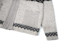 画像3: Deadstock Clipper Mist Full Zip Acrylic Knit made in USA (3)